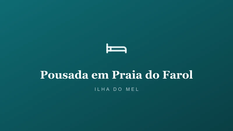 Pousada Ilha do Mel Café